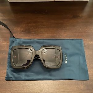 Sale! Gucci Black GG0053S Sunglasses